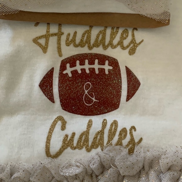 NWT Infant Chick Pea 2 Piece  Bodysuit & Headband Huddles‎ and Cuddles - Picture 2 of 8